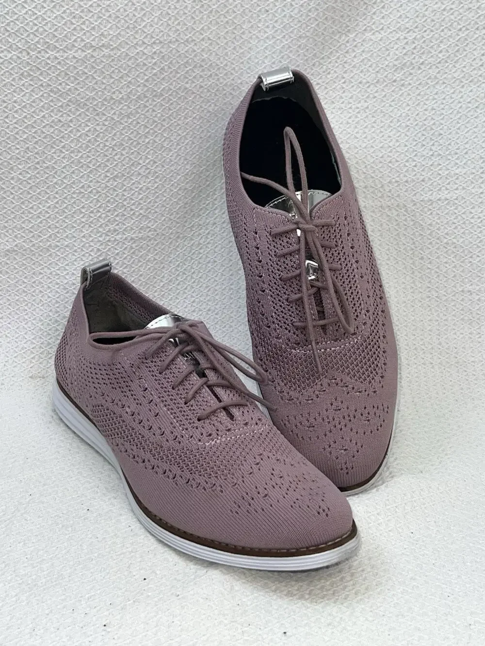 Cole Haan OriginalGrand Stitchlite Oxford Women 10 B Mauve Pink W19890